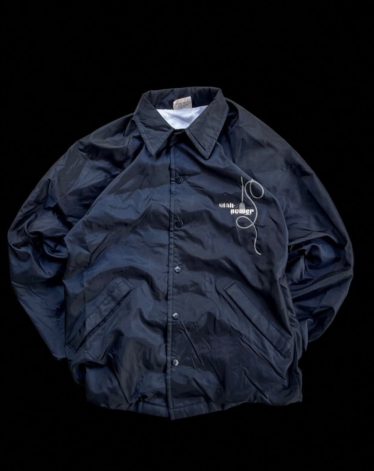Vintage Utah Power Utility Coach Jacket